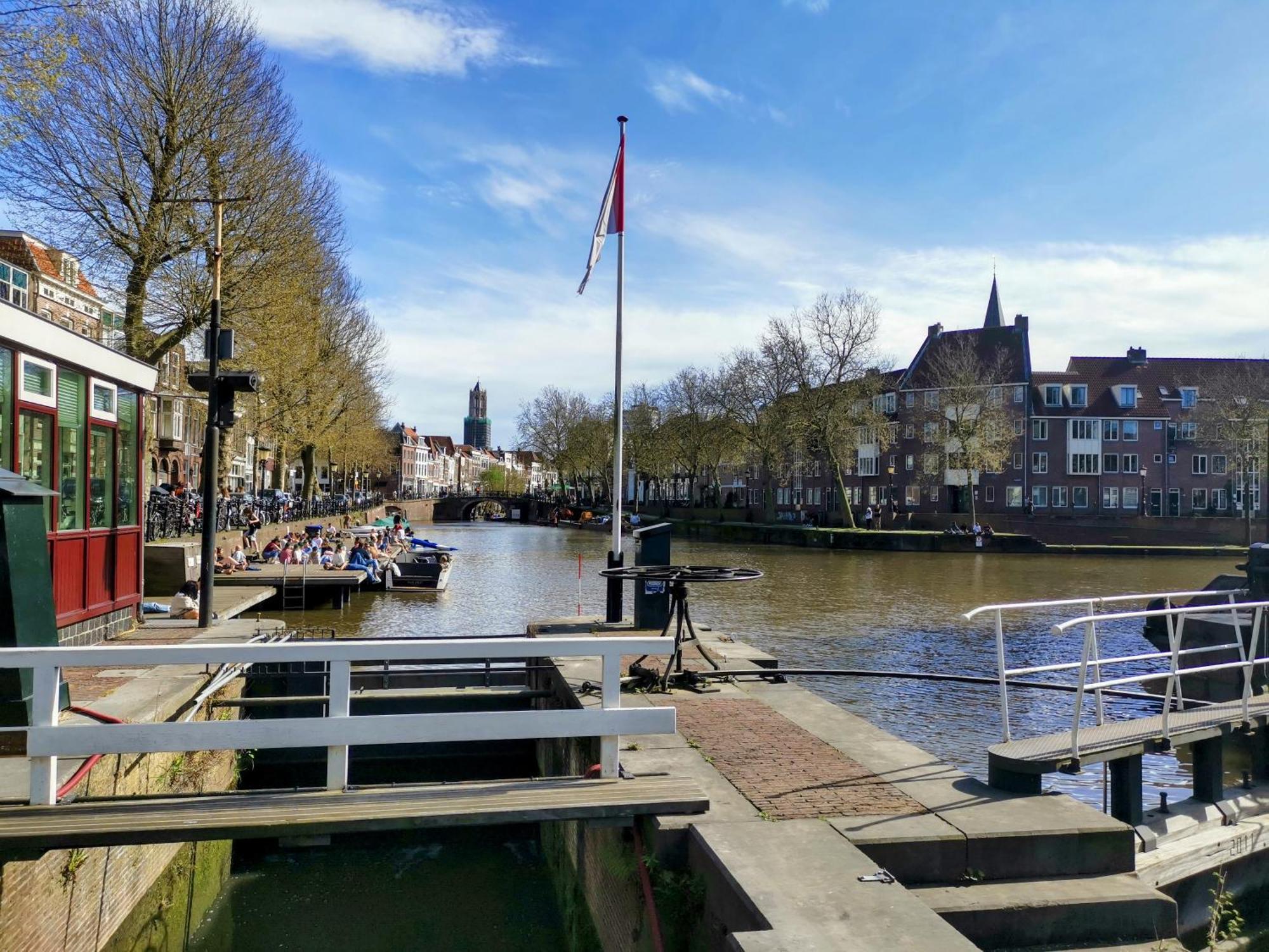 Apartament Slapen Aan De Sluis Utrecht Zewnętrze zdjęcie